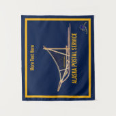 アラスカ郵便局犬ぞり タペストリー (正面)