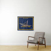 アラスカ郵便局犬ぞり タペストリー (インサイチュ(横))