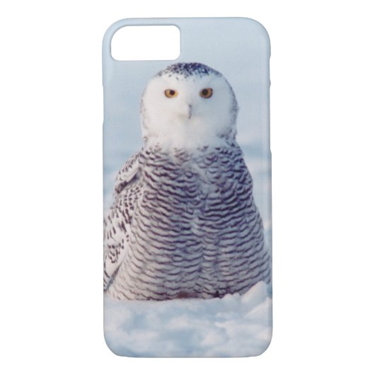 アラスカ野生生物北極雪型フクロウケース Case-Mate iPhoneケース (裏面)