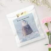 アラスカ野生生物北極雪型フクロウ フェイバーバッグ (封をした状態)