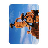 アラスカ金ゴールド鉱山鉱山労働者金ゴールドラッシュフォト設計 マグネット (縦)