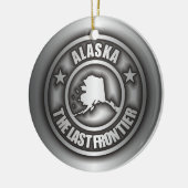 「アラスカ鋼」装飾オーナメント セラミックオーナメント (左)