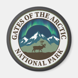 アラスカ門国立公園 マグネット