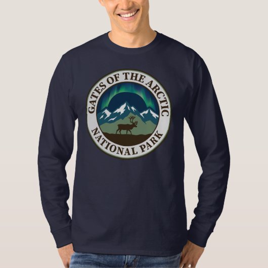 アラスカ門立国立公園 Tシャツ (正面)