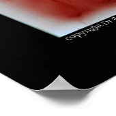 アラスカ雪オオカミ ポスター (角)