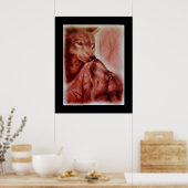 アラスカ雪オオカミ ポスター (キッチン)