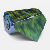アラスカ風光明媚なバイウェイマウンテンネックタイ ネクタイ (ロール)