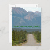 アラスカ風光明媚なポストカード ポストカード (正面/裏面)