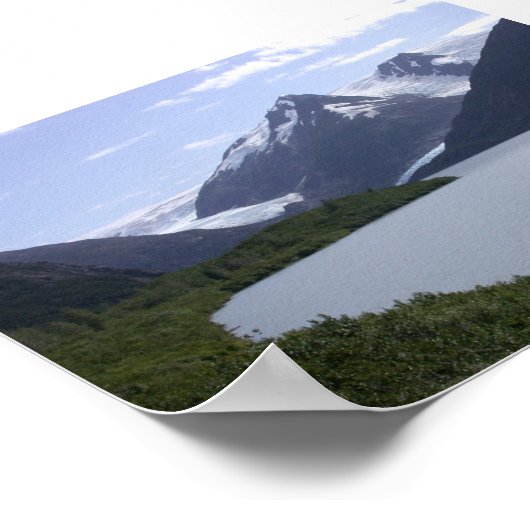 アラスカ風光明媚 ポスター (角)