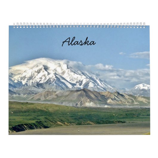 アラスカ風景暦 カレンダー (カバー)