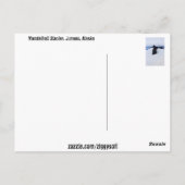 アラスカ風景葉書 ポストカード (裏面)