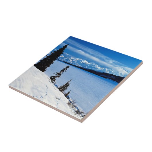 アラスカ風景 タイル (側面)