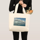 アラスカ風景 ラージトートバッグ (正面(商品))