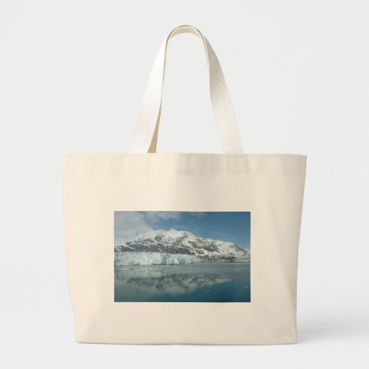 アラスカ風景 ラージトートバッグ (正面)