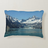 アラスカ食べ物を与え氷河水域 アクセントクッション (裏面)