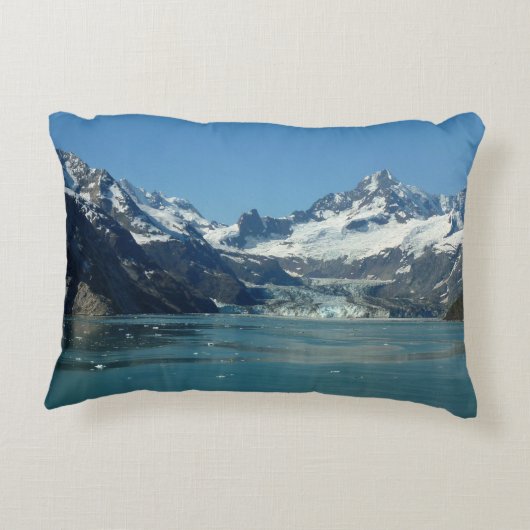 アラスカ食べ物を与え氷河水域 アクセントクッション (裏面)