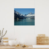 アラスカ食べ物を与え氷河水域 ポスター (キッチン)