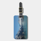 アラスカ食べ物を与え氷河水域 ラゲッジタグ (正面縦)