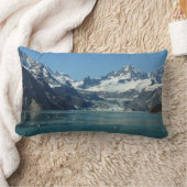 アラスカ食べ物を与え氷河水域 ランバークッション (ブランケット)