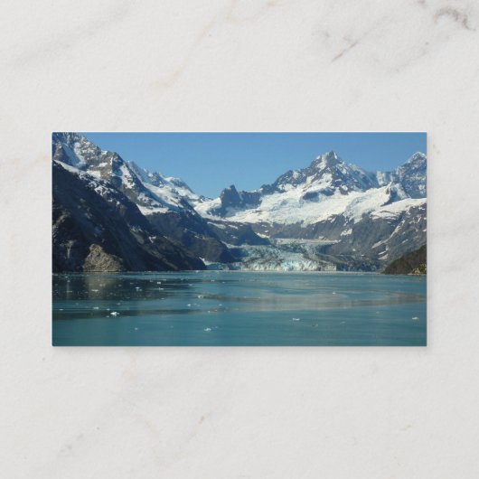 アラスカ食べ物を与え氷河水域 名刺 (裏面)