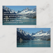 アラスカ食べ物を与え氷河水域 名刺 (正面/裏面)