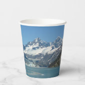 アラスカ食べ物を与え氷河水域 紙コップ (裏面)