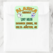 アラスカ高速道路 スクエアシール (バッグ)