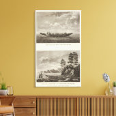 アラスカ11 キャンバスプリント (インサイチュ (リビング))