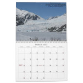 アラスカ2011年の場面 カレンダー (3月 2027)