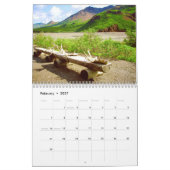 アラスカ2012のカレンダーの驚異 カレンダー (2月 2027)