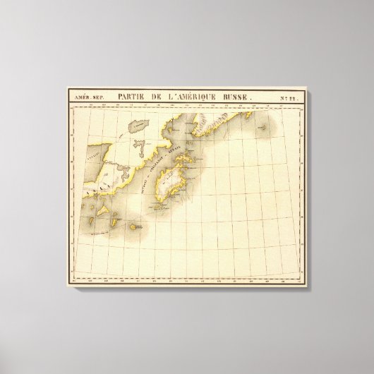 アラスカ22 キャンバスプリント (正面)