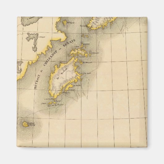 アラスカ22 マグネット (正面)