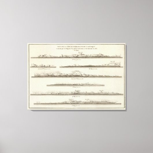 アラスカ3 キャンバスプリント (正面)