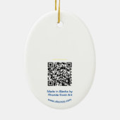 アラスカ4th Ave.マーキーセラミックオーナメント セラミックオーナメント (裏面)