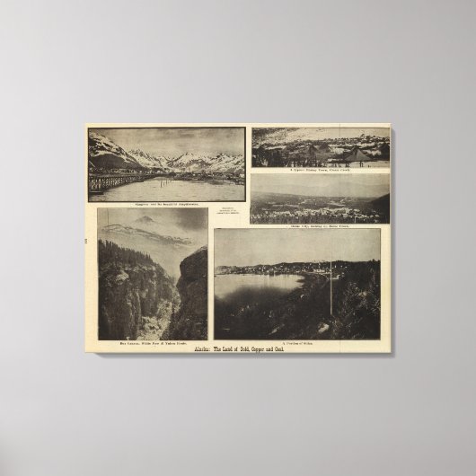 アラスカ6 キャンバスプリント (正面)