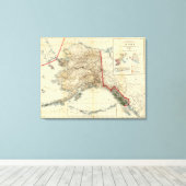 アラスカ7 キャンバスプリント (インサイチュ (ウッドフロア))