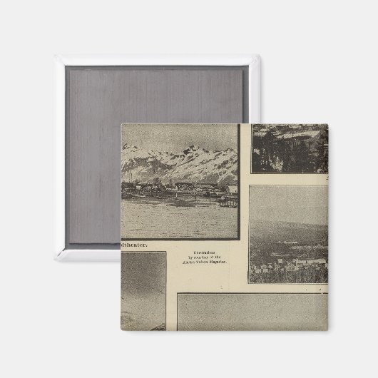 アラスカ7 マグネット (正面/裏面)