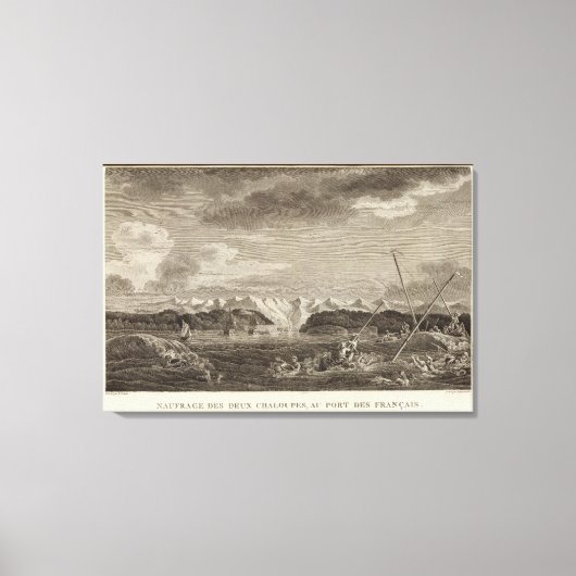 アラスカ8 キャンバスプリント (正面)