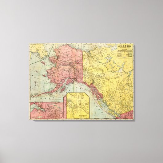 アラスカ8 キャンバスプリント (正面)