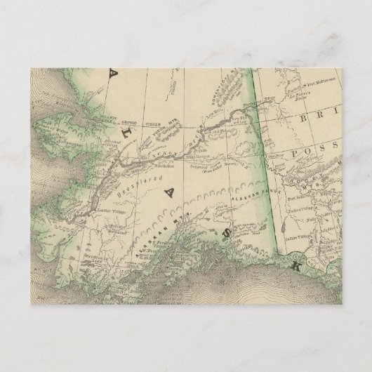 アラスカ9 ポストカード (正面)