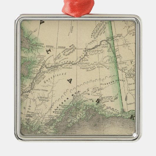 アラスカ9 メタルオーナメント (正面)