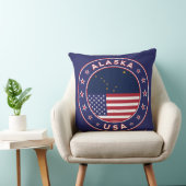 アラスカ、アラスカTシャツ、アラスカのシール、アラスカバッグ クッション (椅子)