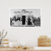 アラスカ,アンカレッジの衣類1915 ポスター (キッチン)