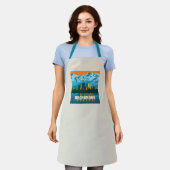 アラスカ,アンカレッジ エプロン (着用した状態)