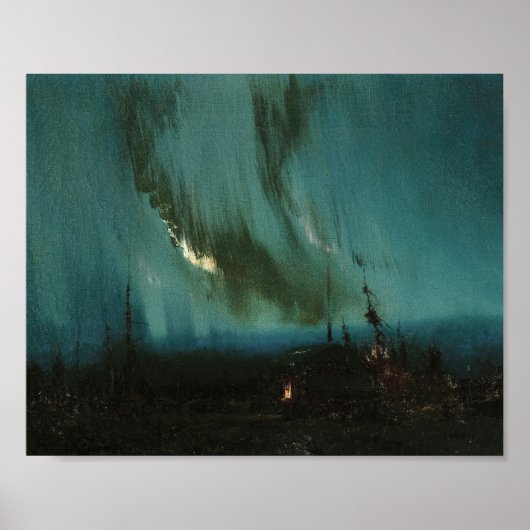 アラスカ，アンカレッジ | シドニー・モーティマー・ローレンス ポスター (正面)