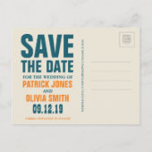 アラスカ,アンカレッジ | セーブザデート 案内ポストカード (裏面)