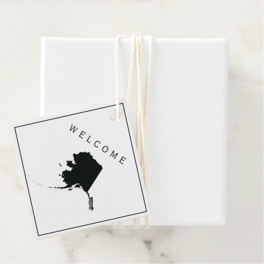 アラスカ ウェルカムバッグ ギフトタグ ウェディングウィークエンド フェイバータグ (インサイチュ)