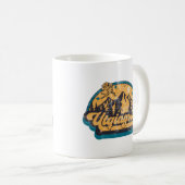 アラスカ，ウッチアグビク コーヒーマグカップ (正面右)