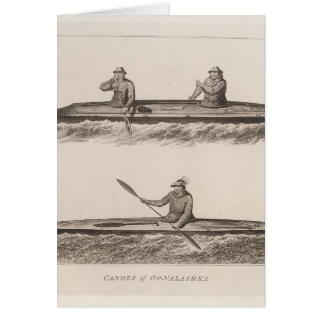 アラスカ、オナラシュカ、カヌー (正面)