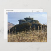 アラスカ，オランダハーバー，バンカーヒル ポストカード (正面/裏面)